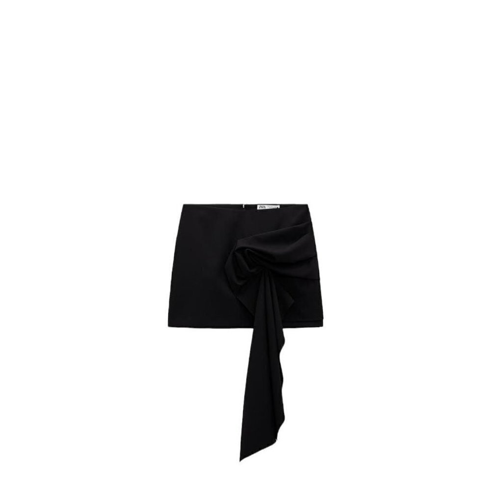 ZARA ASYMMETRIC SKIRT - LIMITED EDITION BLACK SIZE S | 2988/460